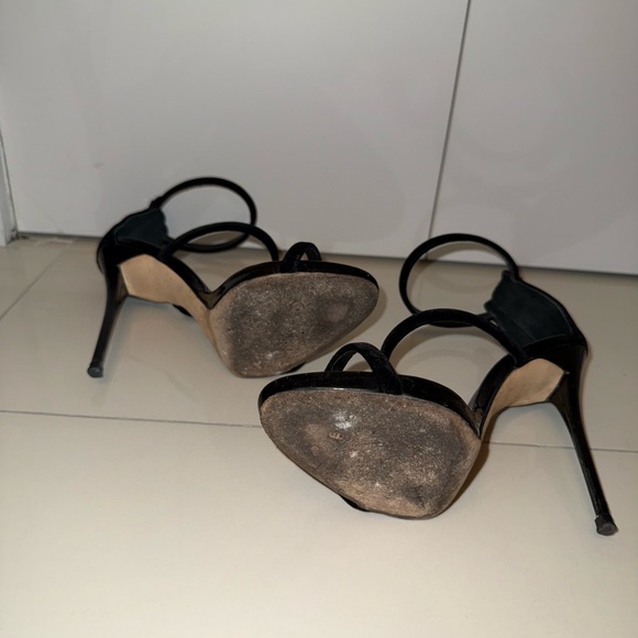 Giuseppe Zanotti Black Strappy Heels - Picture 3 of 3